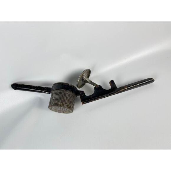 Vintage Potato Ricer by LF&C Connecticut; Decoratively Rusty - Picture 2 of 4